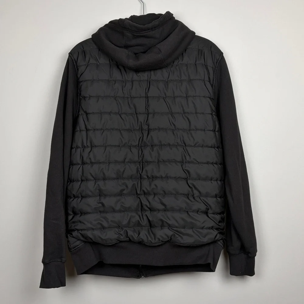 O’Neill Men’s Quilted Hooded Hybrid Jacket‎ Black SZ L